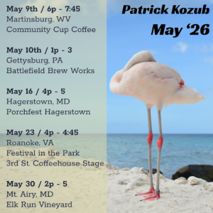 A complete listing of the schedule is below